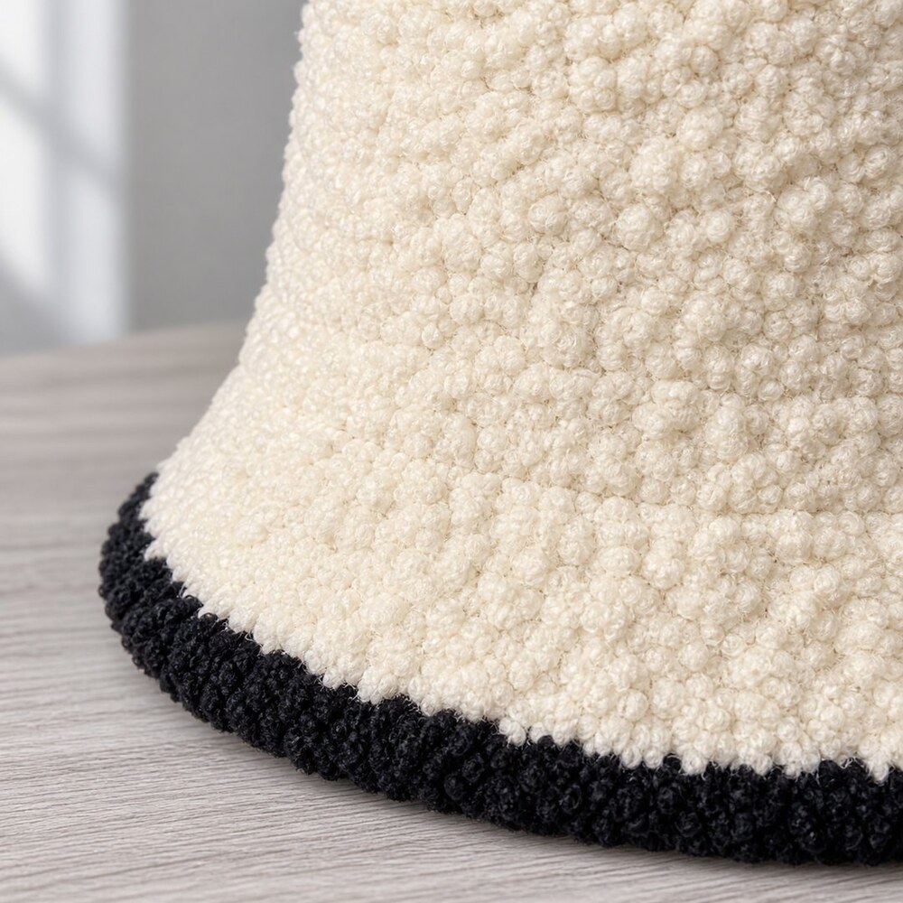 CHANEL Teddy Fleece CC Bucket Hat - Picture 6 of 6